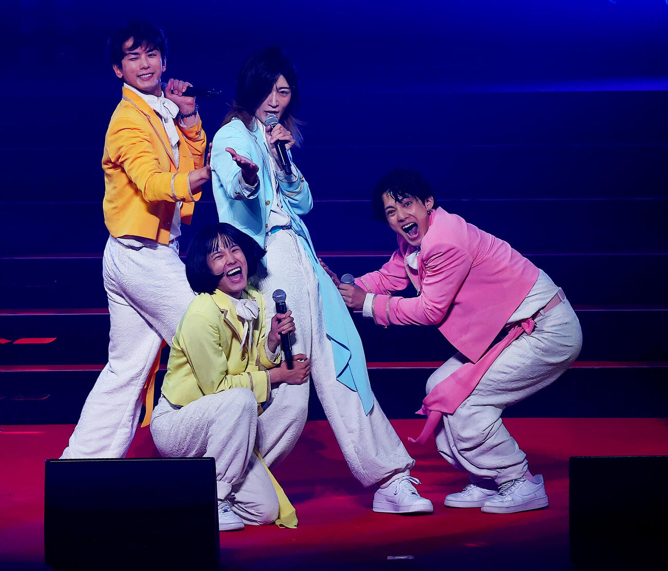 「ASIA CULTURE FESTIVAL 2026」に登場したモナキ（撮影・野上伸悟）