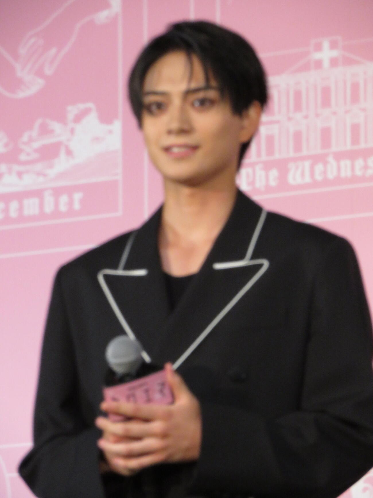 ドラマ「クロエマ」配信記念スペシャルイベントに出席した岩瀬洋志（撮影・村上幸将）
