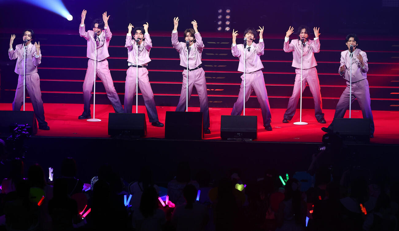 「ASIA CULTURE FESTIVAL 2026」に登場したCLASS SEVEN（撮影・野上伸悟）
