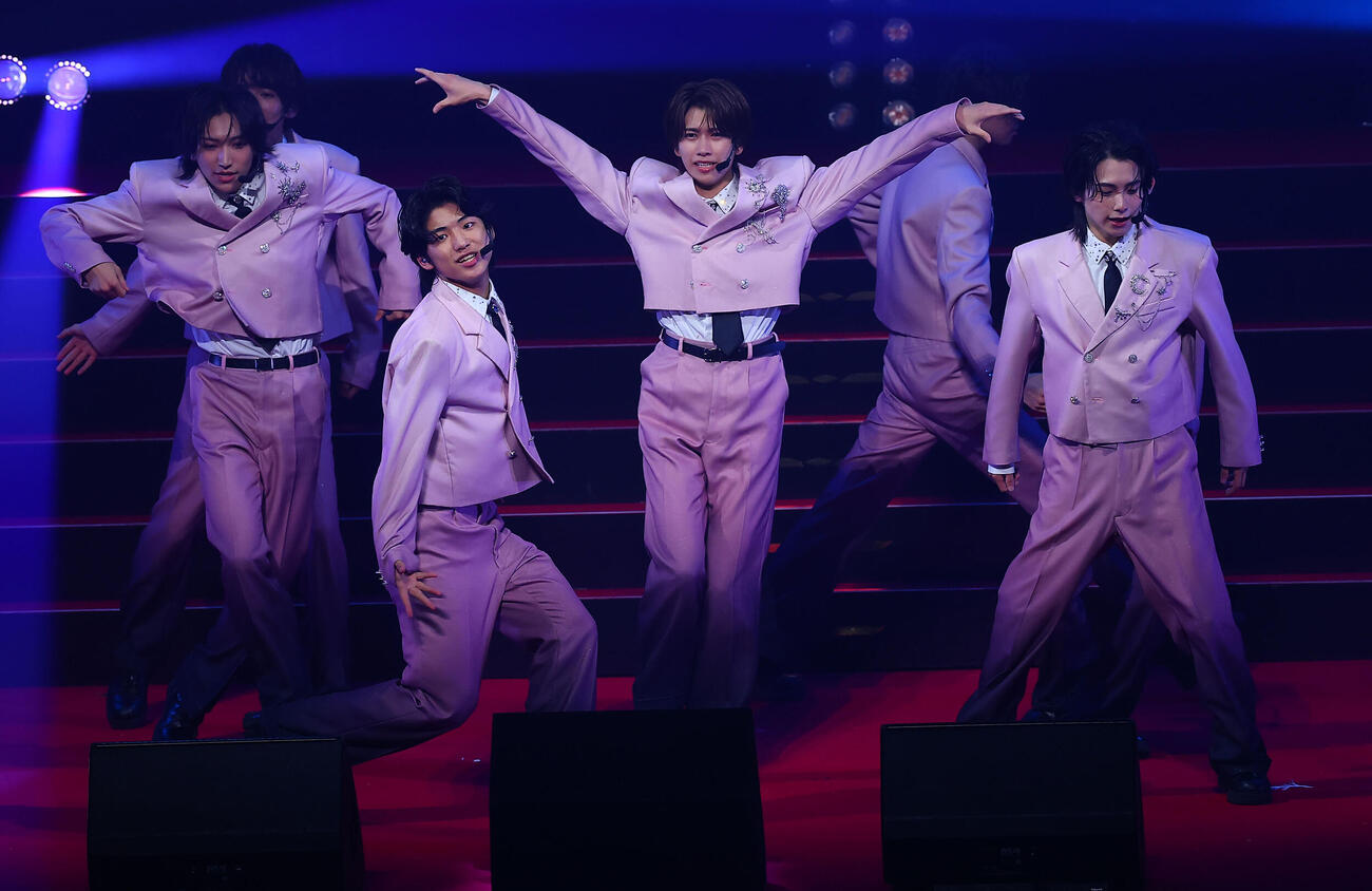 「ASIA CULTURE FESTIVAL 2026」に登場したCLASS SEVEN（撮影・野上伸悟）