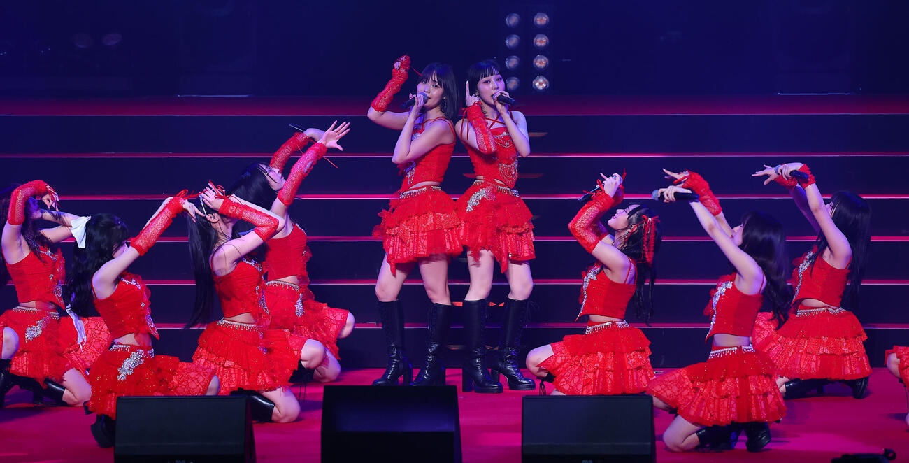 「ASIA CULTURE FESTIVAL 2026」に登場したJuice＝Juice（撮影・野上伸悟）