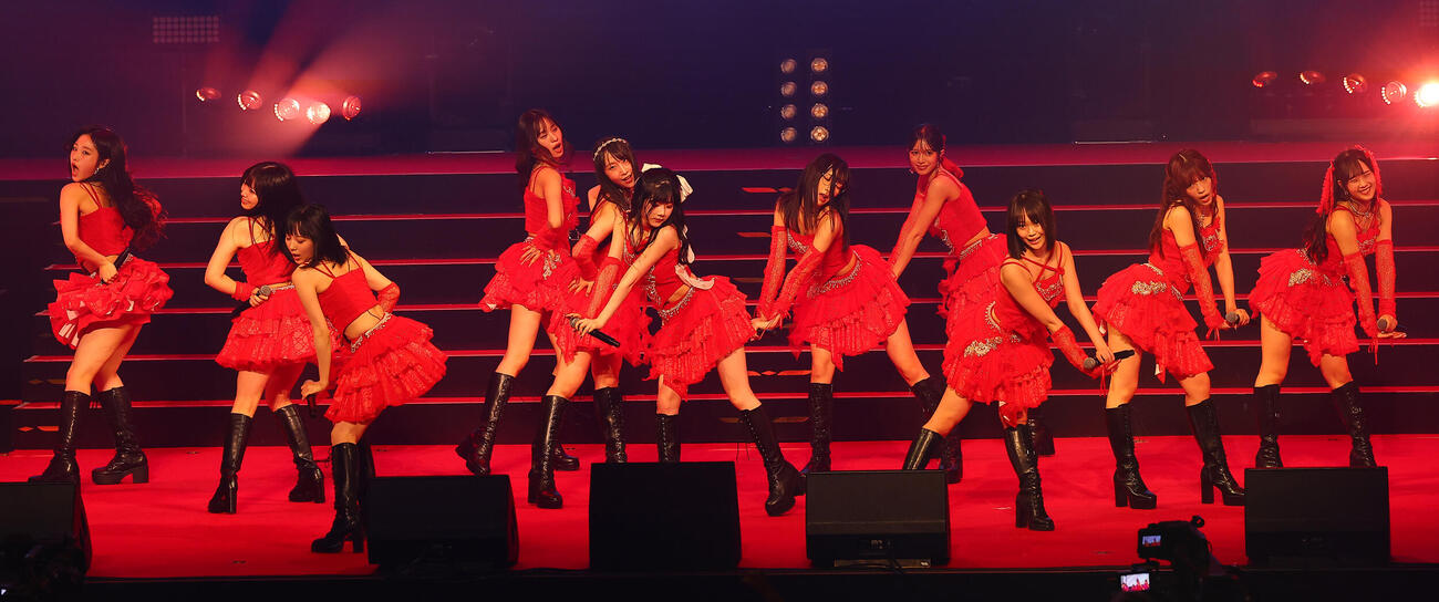 「ASIA CULTURE FESTIVAL 2026」に登場したJuice＝Juice（撮影・野上伸悟）