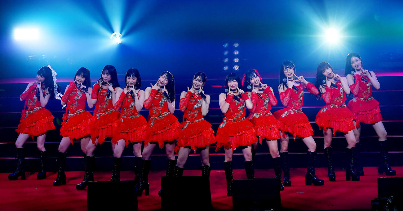 「ASIA CULTURE FESTIVAL 2026」に登場したJuice＝Juice（撮影・野上伸悟）