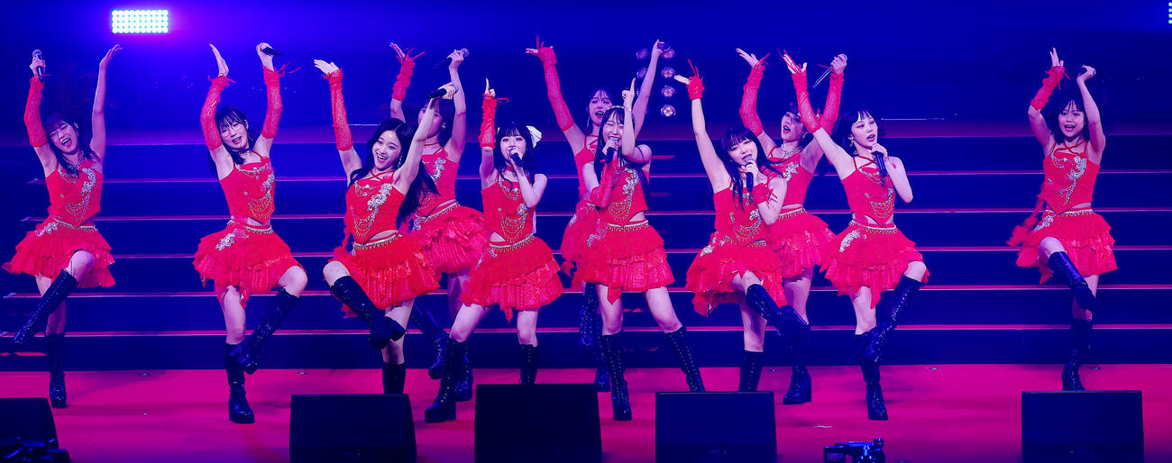「ASIA CULTURE FESTIVAL 2026」に登場したJuice＝Juice（撮影・野上伸悟）