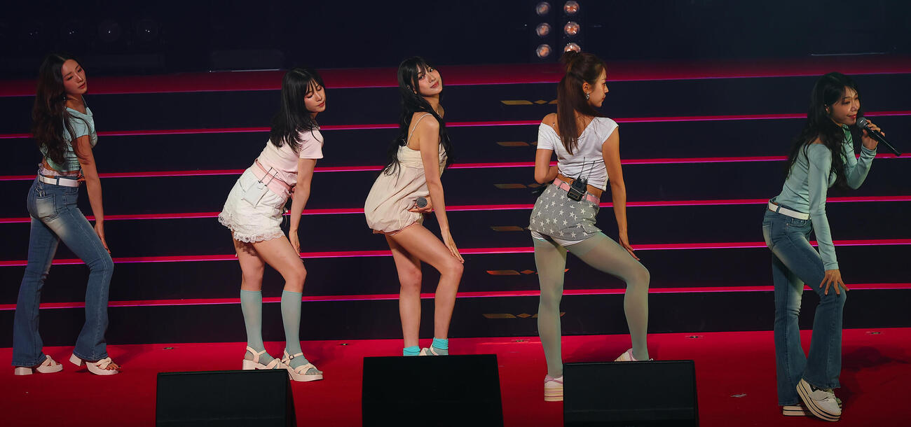「ASIA CULTURE FESTIVAL 2026」に登場したApink（撮影・野上伸悟）