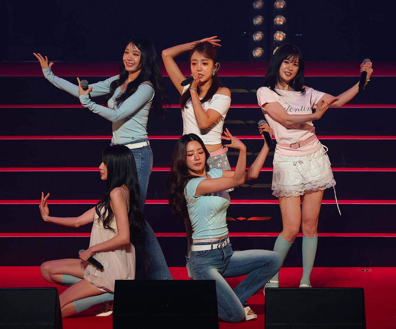 「ASIA CULTURE FESTIVAL 2026」に登場したApink（撮影・野上伸悟）