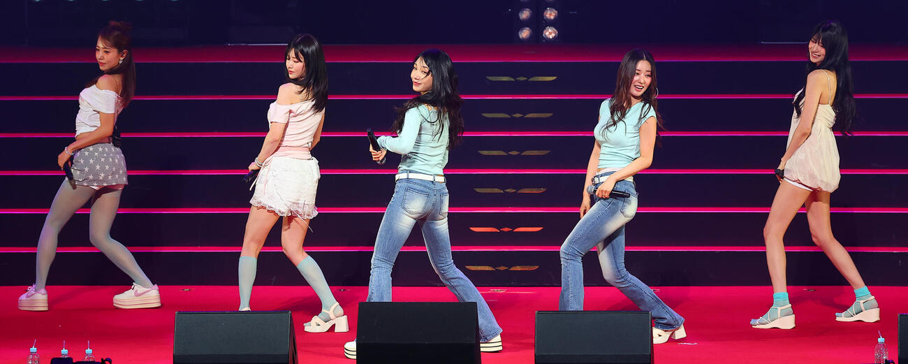 「ASIA CULTURE FESTIVAL 2026」に登場したApink（撮影・野上伸悟）