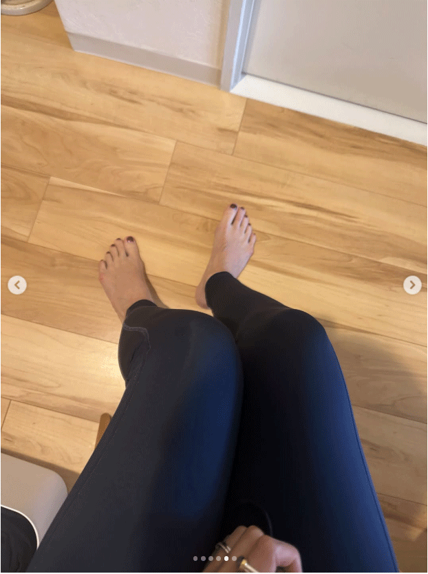 安田美沙子のインスタグラムから