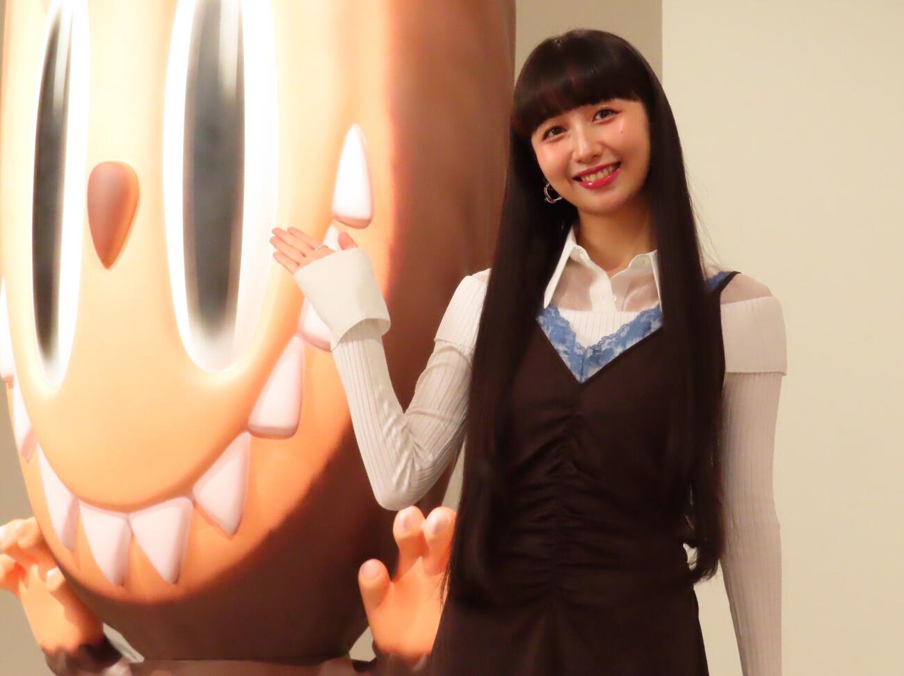 「THE MONSTERS 10周年記念展　東京『MONSTERS BY MONSTERS：NOW AND THEN』」プレビューに出席したCocomi