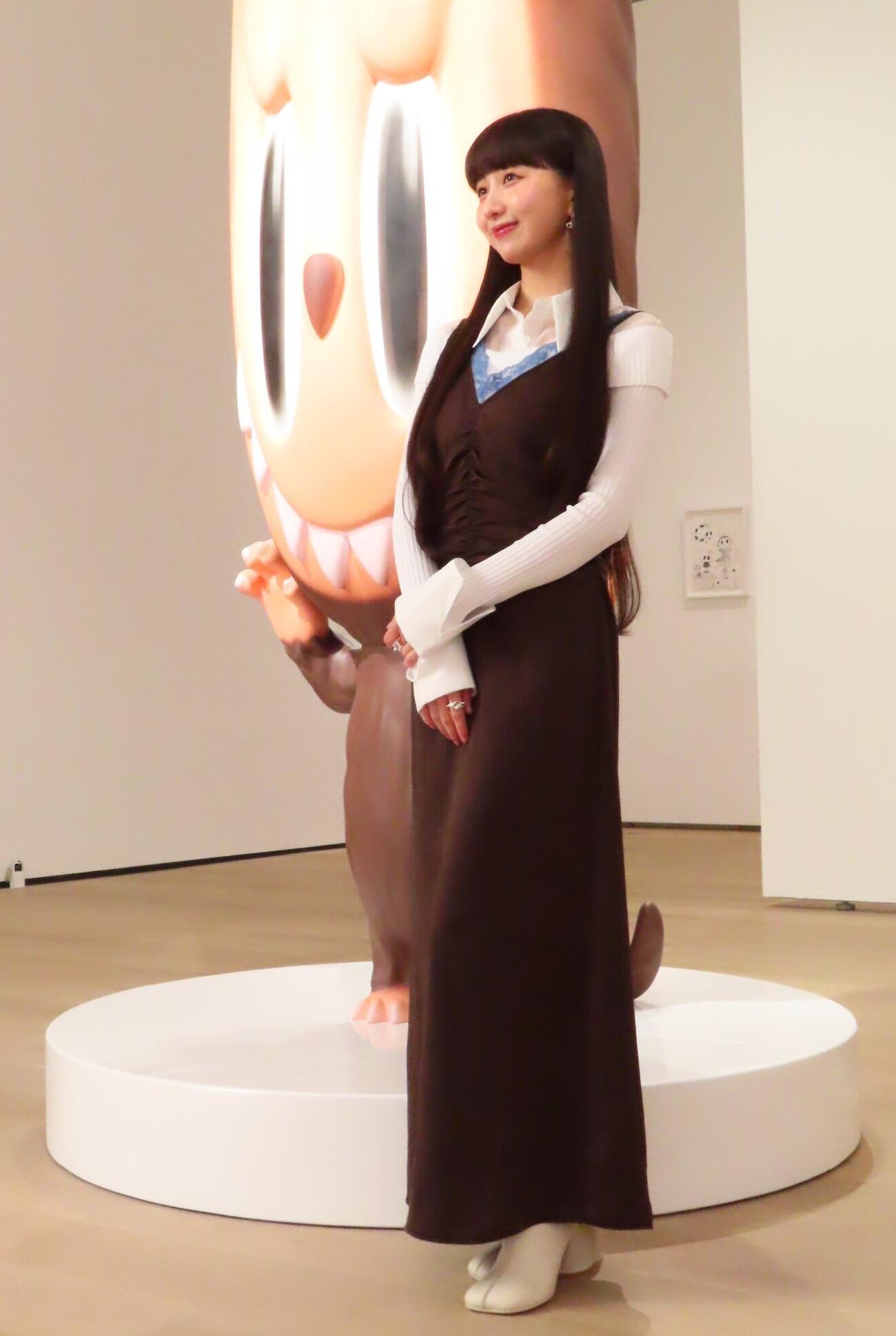 「THE MONSTERS 10周年記念展　東京『MONSTERS BY MONSTERS：NOW AND THEN』」プレビューに出席したCocomi