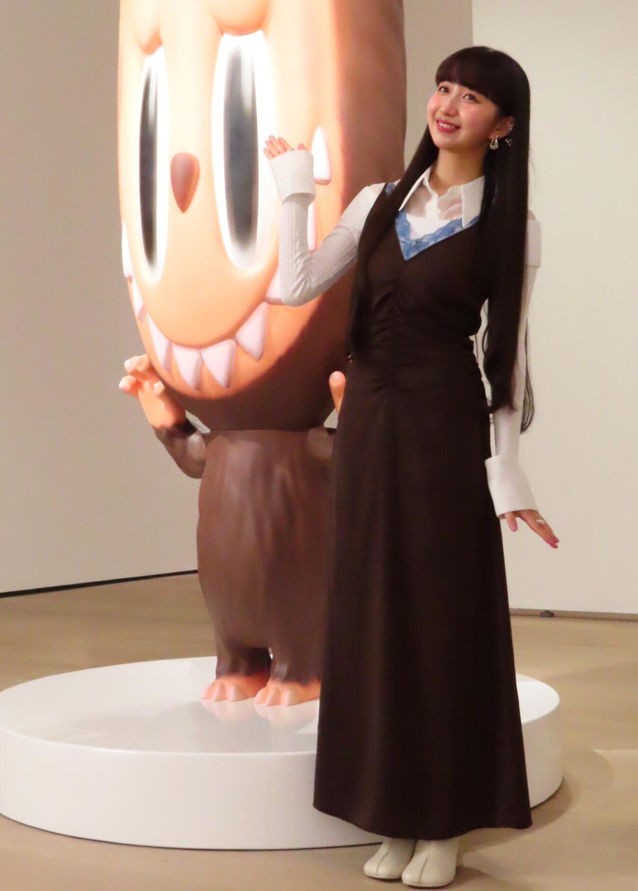 「THE MONSTERS 10周年記念展　東京『MONSTERS BY MONSTERS：NOW AND THEN』」プレビューに出席したCocomi