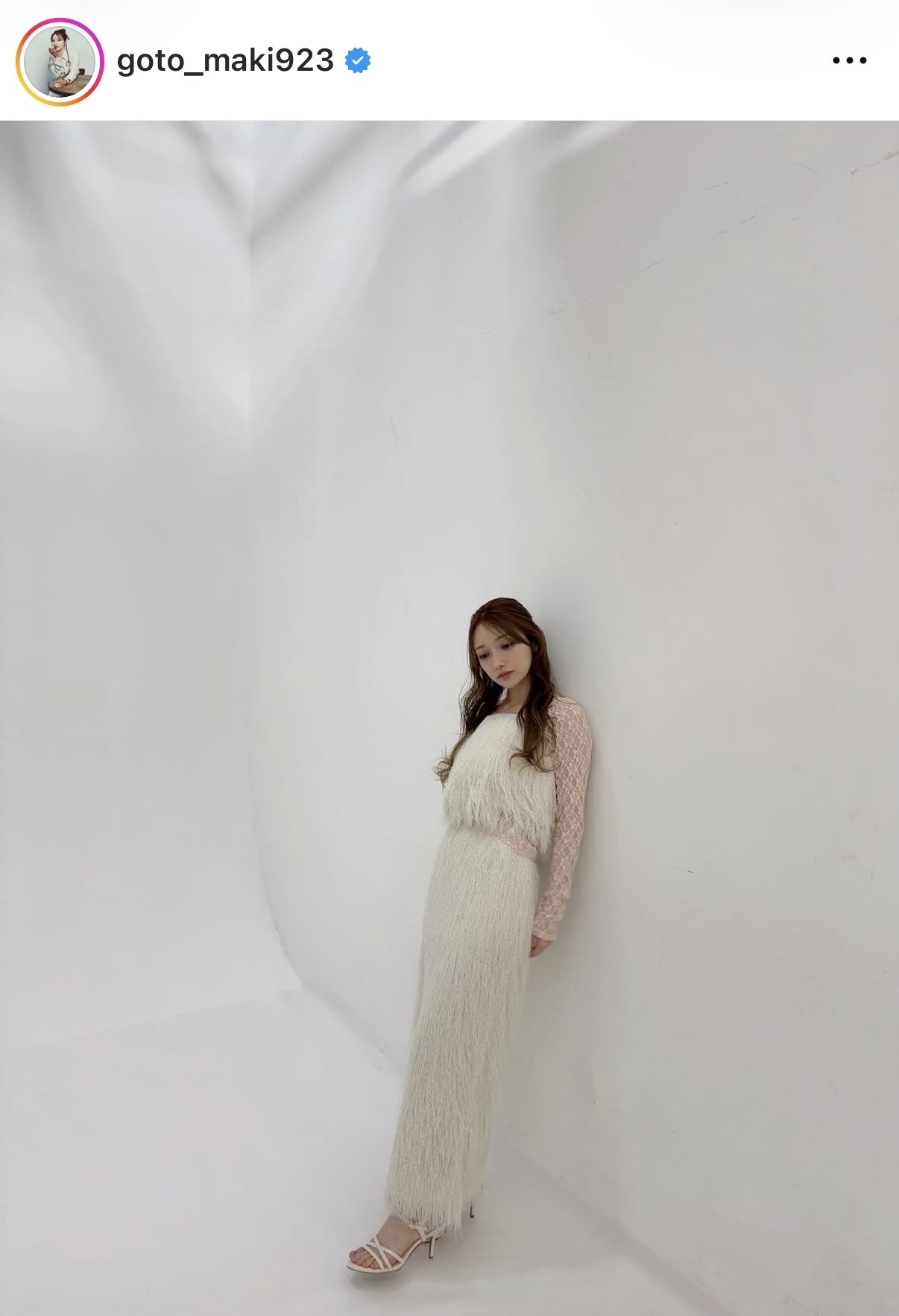 後藤真希のインスタグラムから