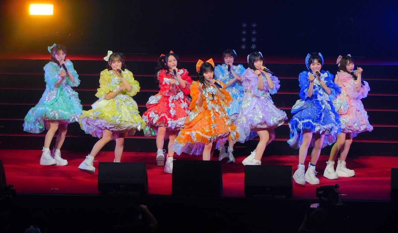 ASIA CULTURE FESTIVAL2026に出演したCUTIE STREET（撮影・寺本吏輝）