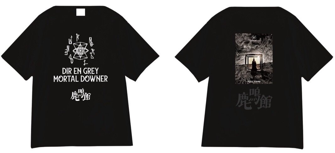 DIR EN GREYと鹿鳴館のコラボTシャツ