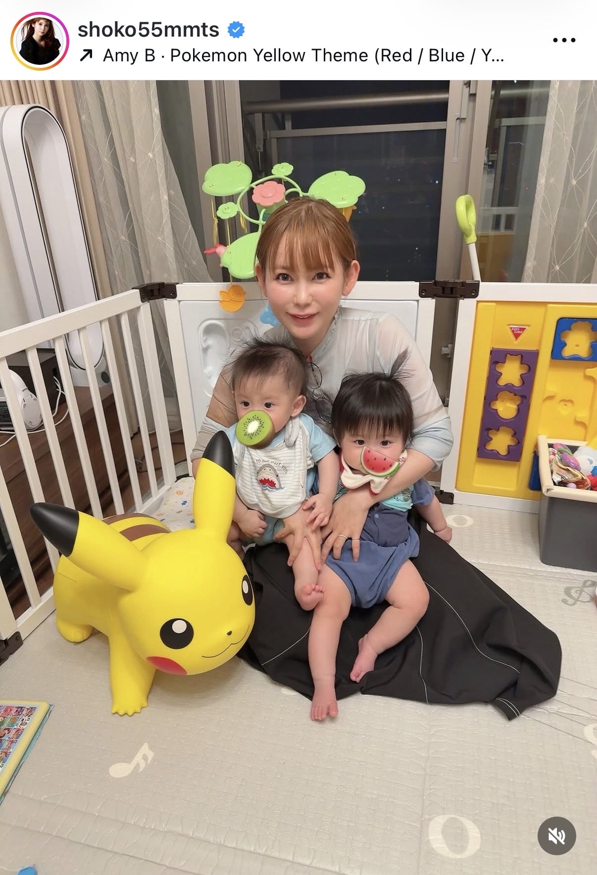 中川翔子のインスタグラムから