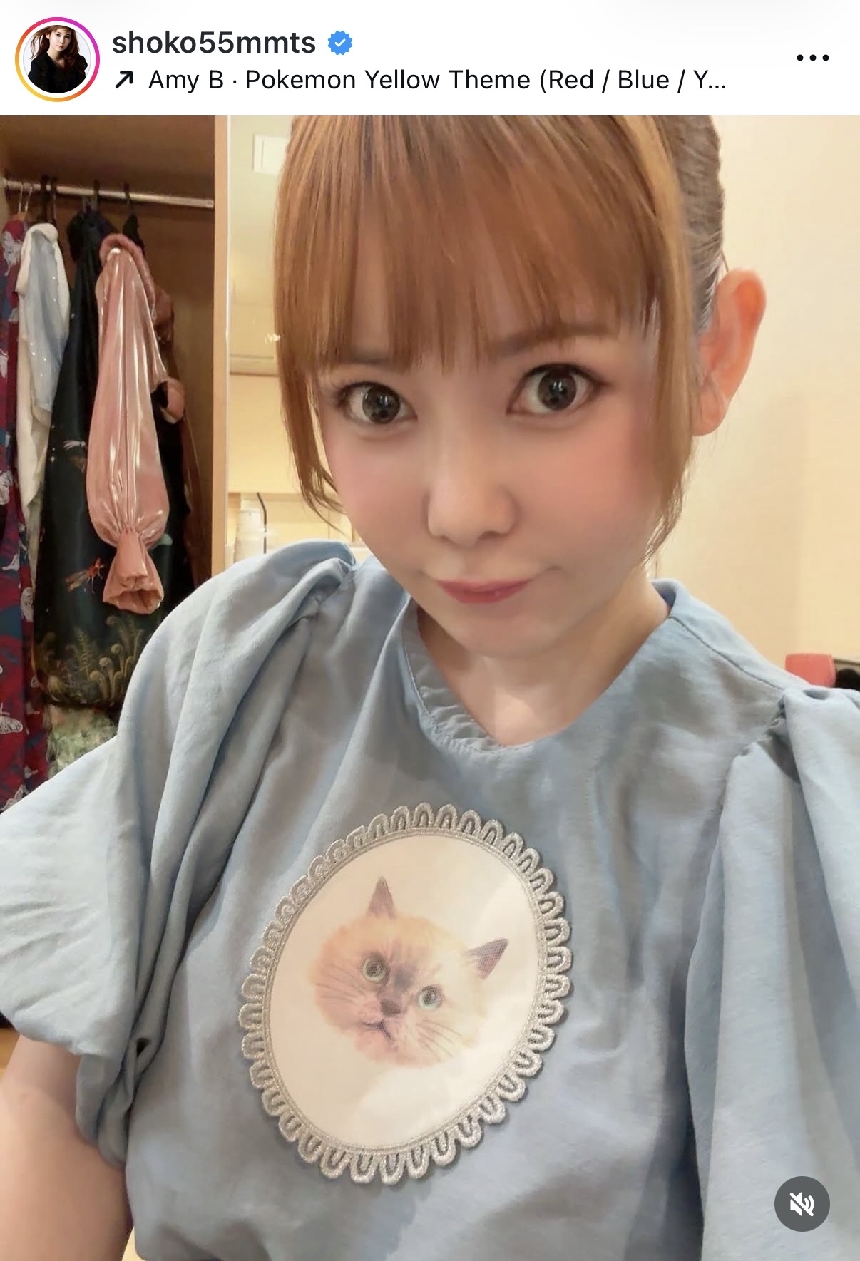 中川翔子のインスタグラムから