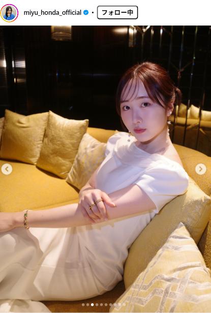 本田望結のインスタグラムから