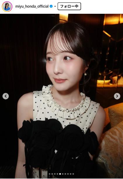 本田望結のインスタグラムから