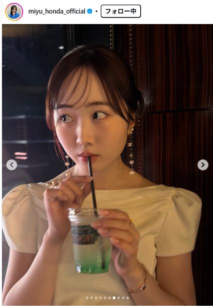 本田望結のインスタグラムから