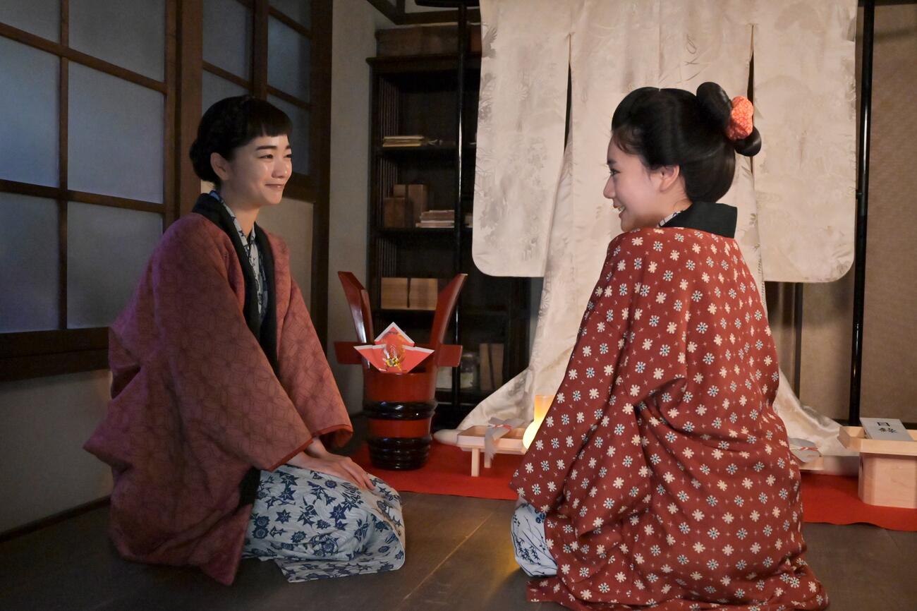 NHK連続テレビ小説「風、薫る」の1場面（C）NHK