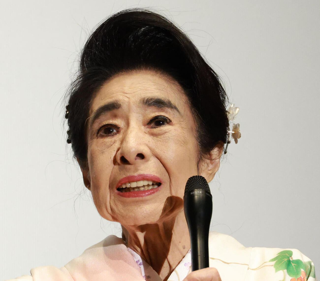 亡くなった中村玉緒さん（2023年1月撮影）