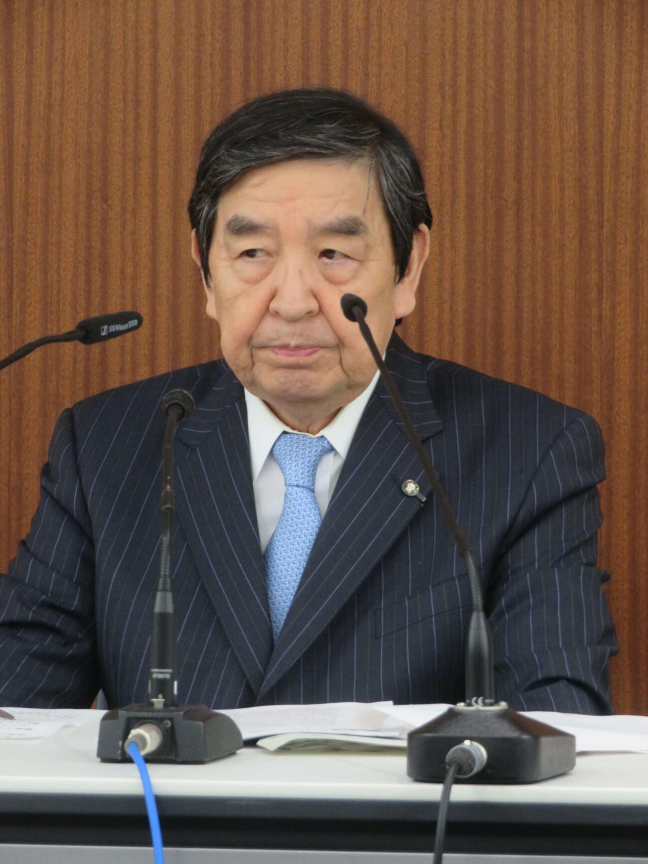 一般社団法人日本民間放送連盟の早河洋会長（2025年9月撮影）