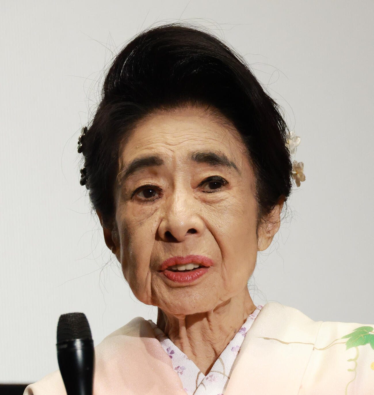 中村玉緒さん（2023年撮影）