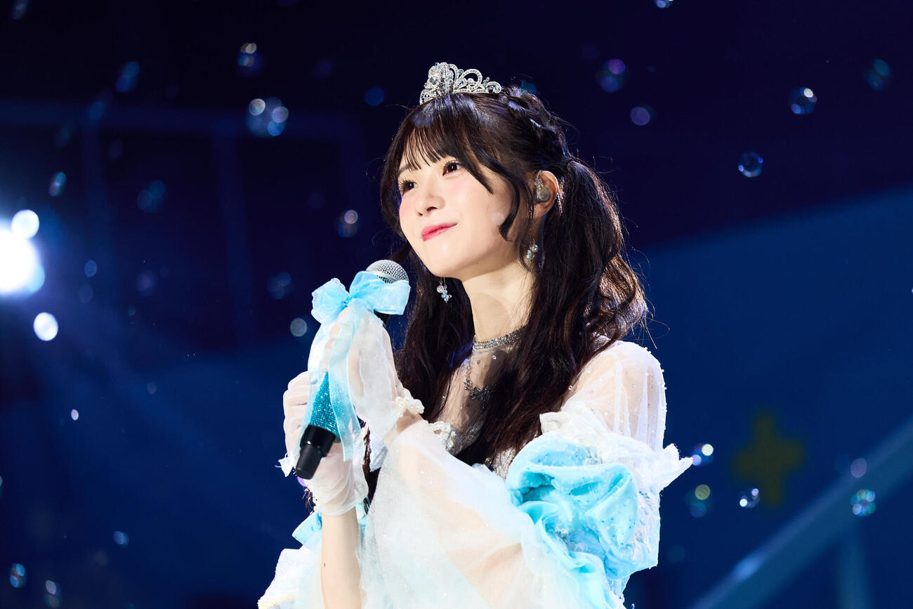 卒業コンサートを行った菅波美玲（C）YOANI
