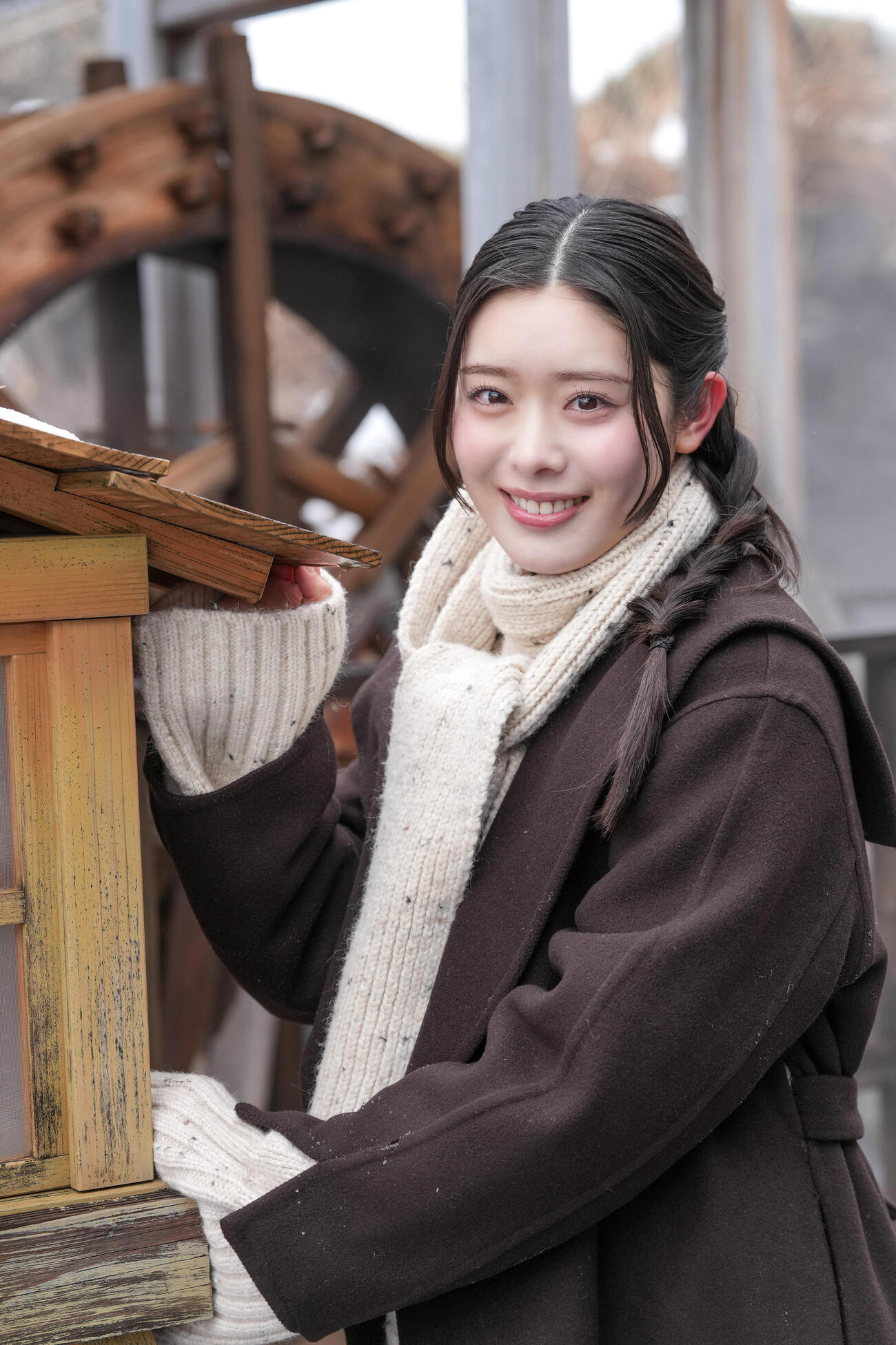 私立恵比寿中学　風見和香1st写真集「和ぐころ」から、今日公開された収録カット（C）木村智哉／宝島社