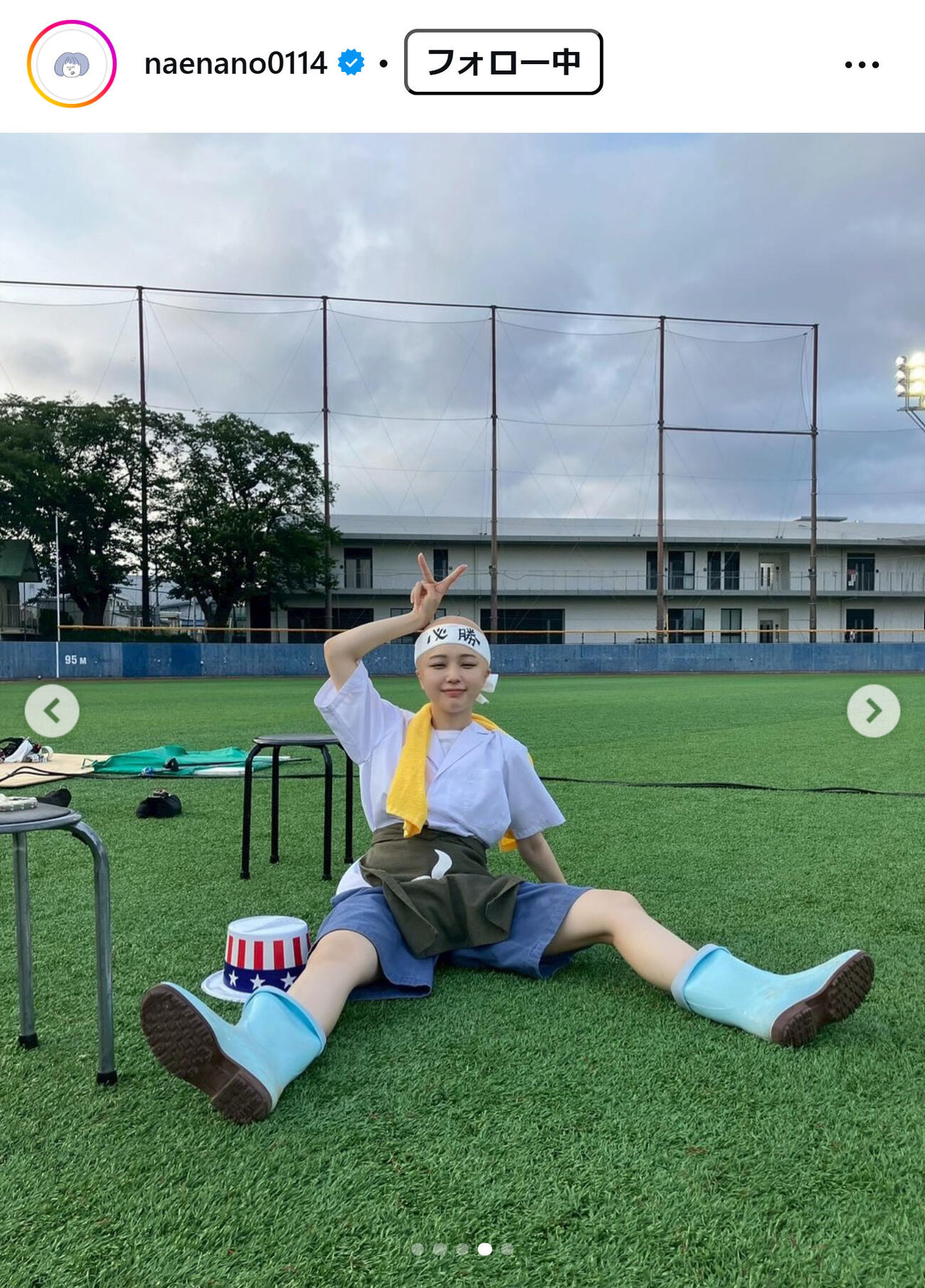 なえなののインスタグラムから