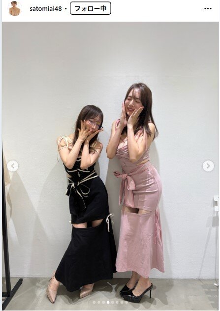 さとみあいのインスタグラムから
