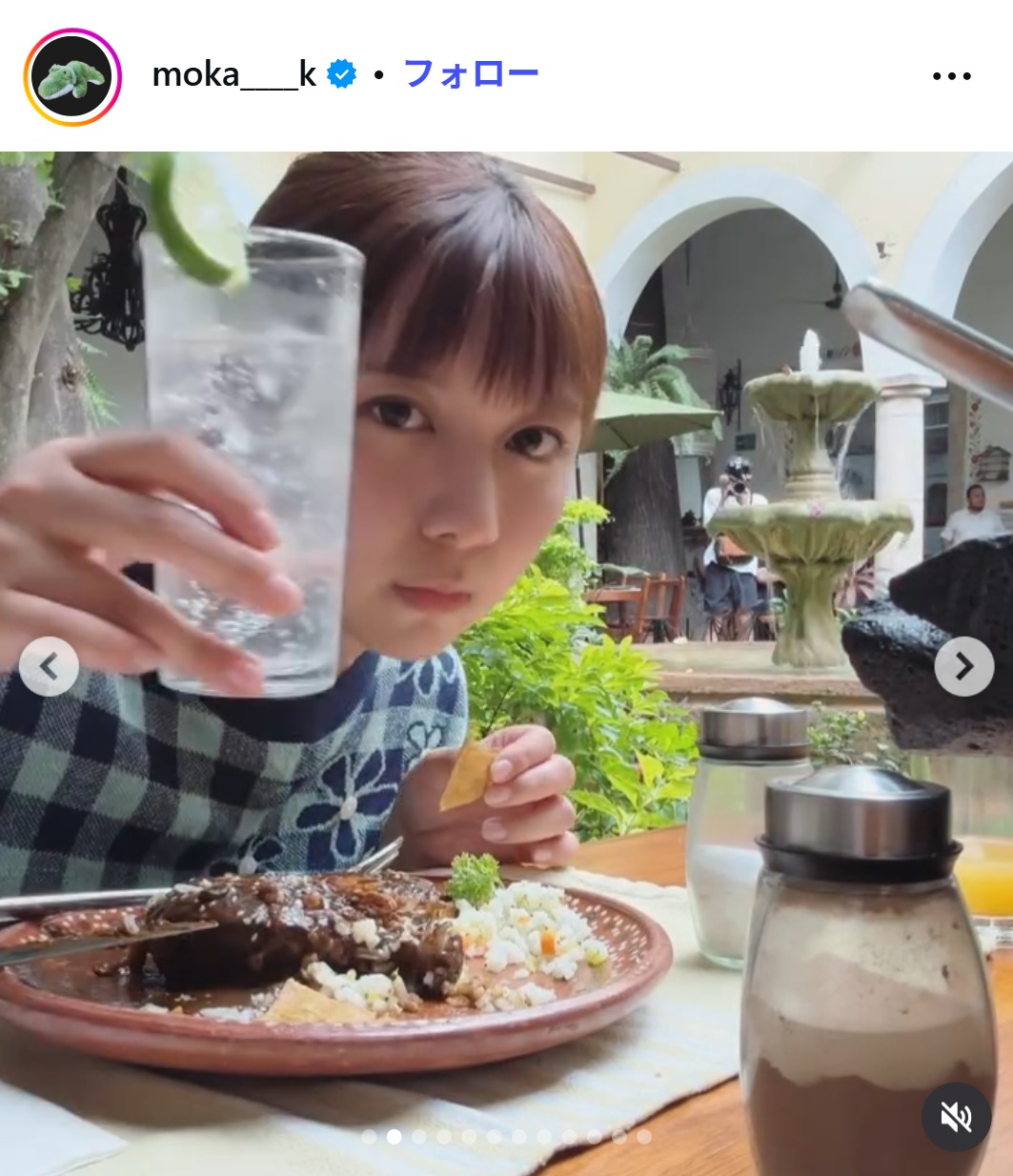 上白石萌歌のインスタグラムから