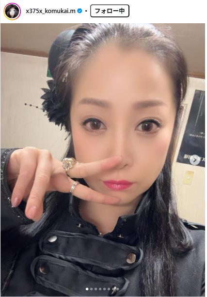 小向美奈子のインスタグラムから