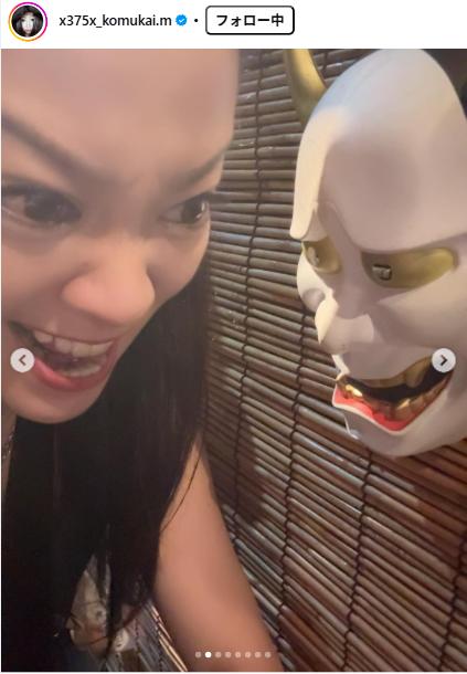 小向美奈子のインスタグラムから