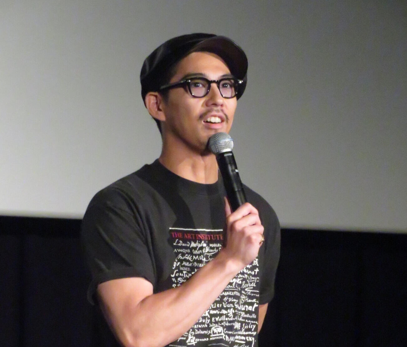 「Never After Dark／ネバーアフターダーク」鑑賞後の観客からの質問に答える、一風変わった舞台あいさつを行った賀来賢人