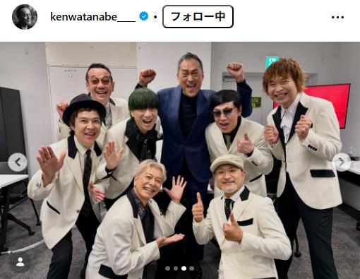 渡辺謙のインスタグラムから