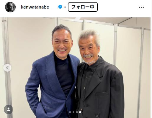 渡辺謙のインスタグラムから