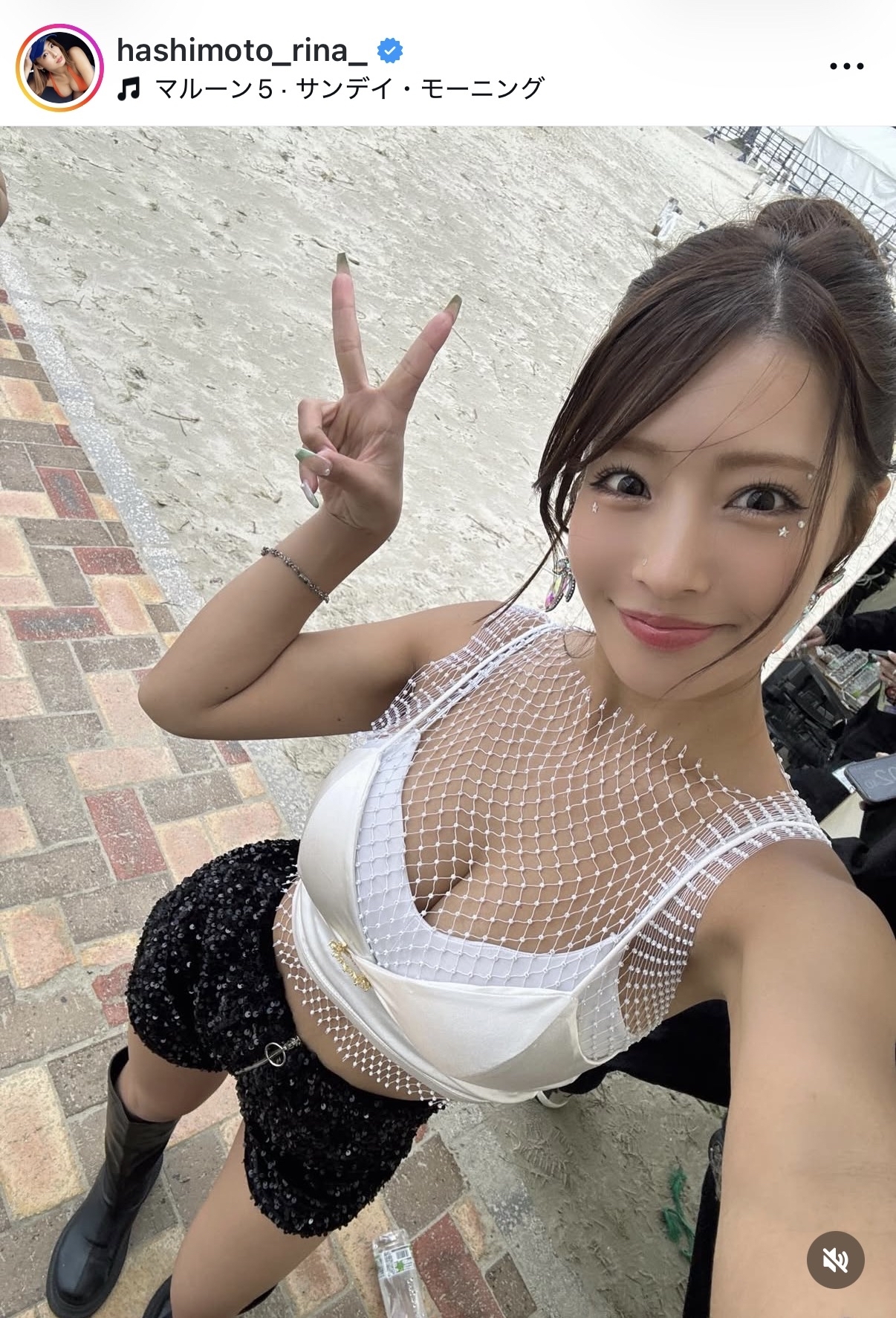橋本梨菜のインスタグラムから