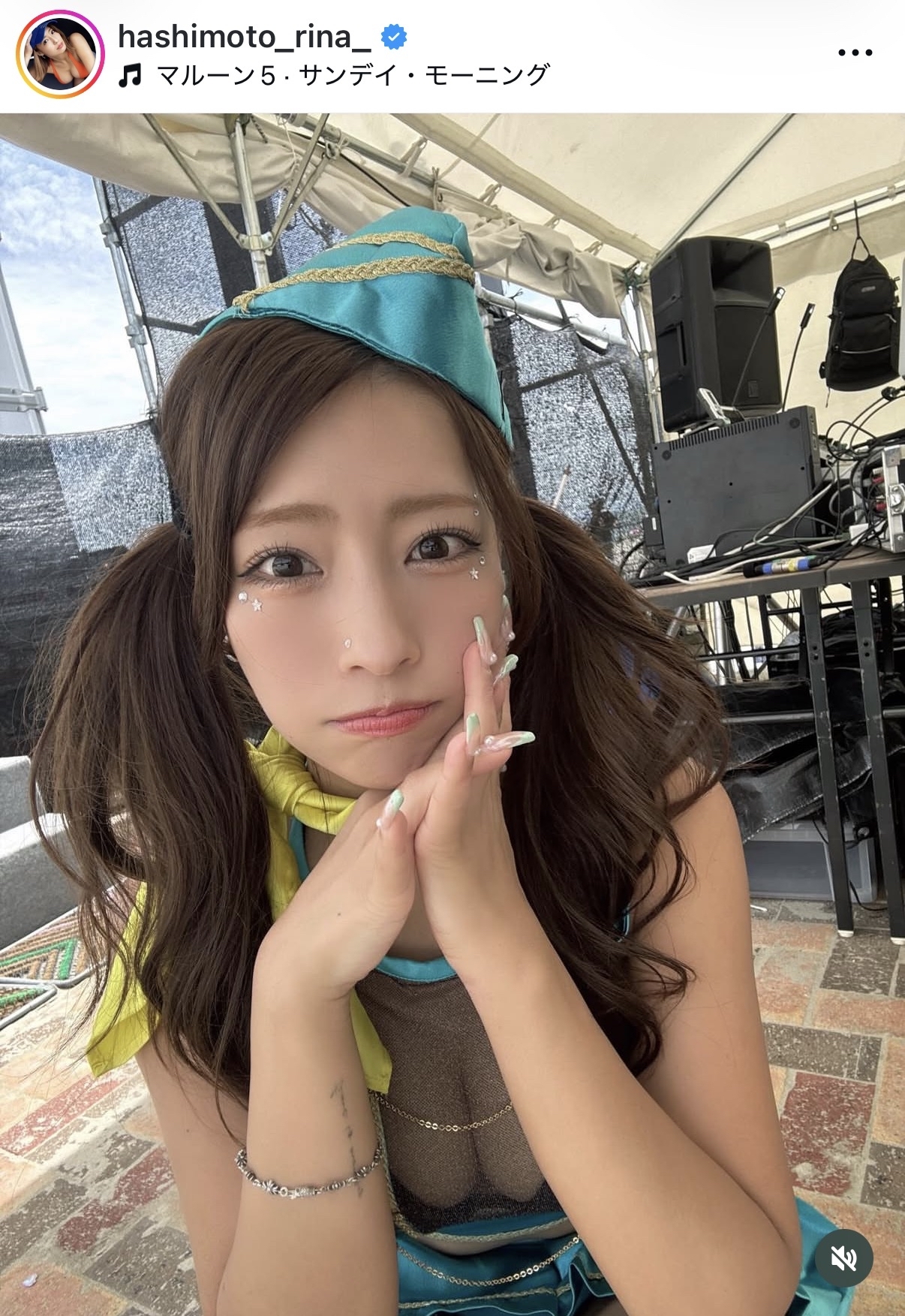 橋本梨菜のインスタグラムから