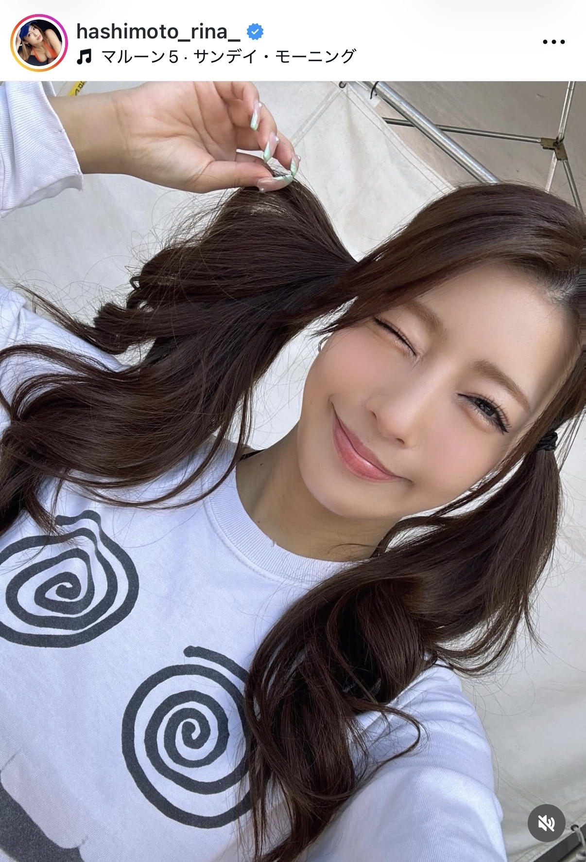橋本梨菜のインスタグラムから