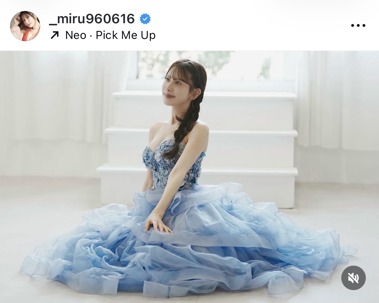 名取くるみのインスタグラムから