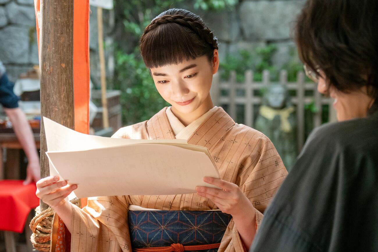 NHK連続テレビ小説「風、薫る」の1場面（C）NHK