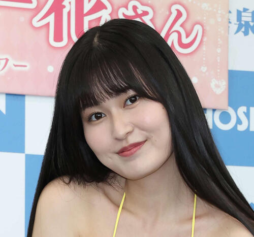 未梨一花、ビキニからあふれそう！　「半端ないボリューム」の100センチに「鼻血出そう」