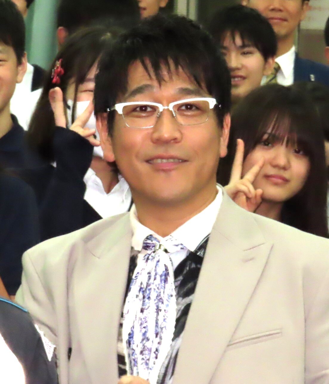「首都高の防災・災害対策を学ぶ公開授業」に登壇した古坂大魔王