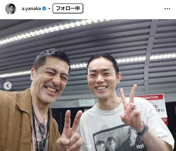谷中敦のインスタグラムから