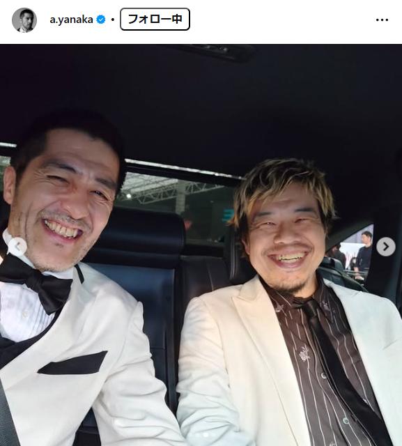 谷中敦のインスタグラムから