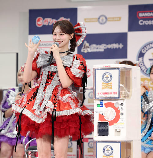 CANDY TUNE、ギネス世界記録達成見届け人に！ 福山梨乃「人生で1回