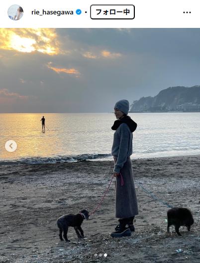 長谷川理恵のインスタグラムから