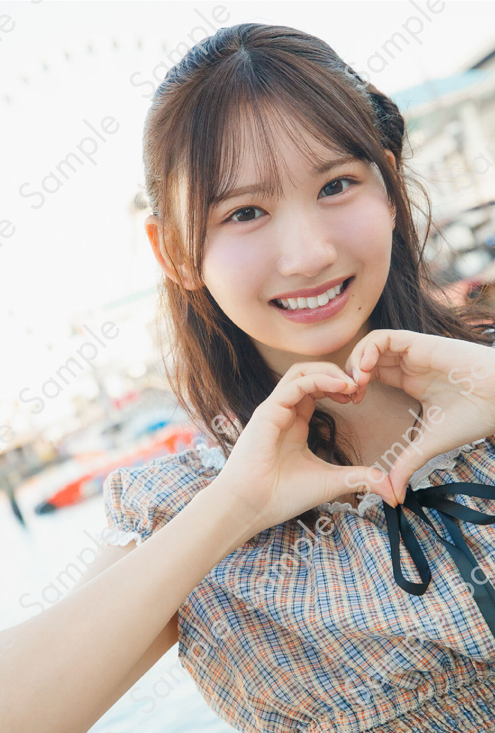 日向坂46藤嶌果歩「果実の歩幅」特典ポストカード　TSUTAYA版