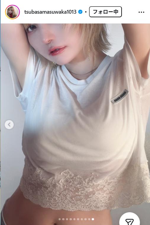 益若つばさのインスタグラムから